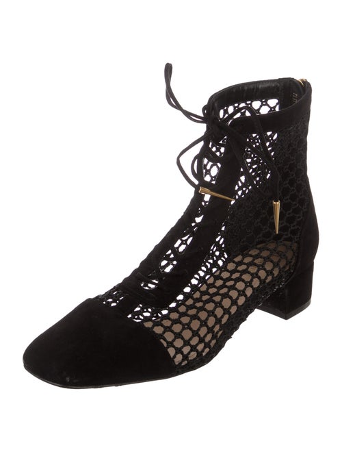 Christian Dior Naughtily-D Mesh Ankle Boots