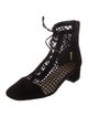 Christian Dior Naughtily-D Mesh Ankle Boots