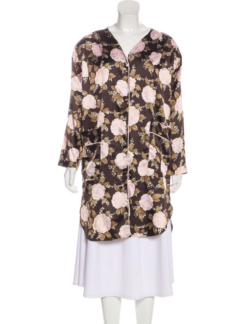 Christian Dior Vintage Floral Loungewear multicolo