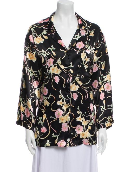 Christian Dior CD Logo on pocket Floral Print Butt
