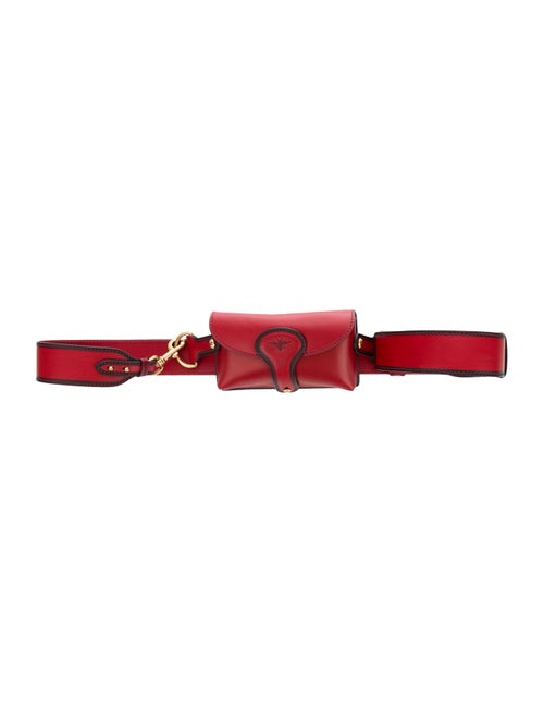 Christian Dior Mini D-Bee Saddle Bag gold