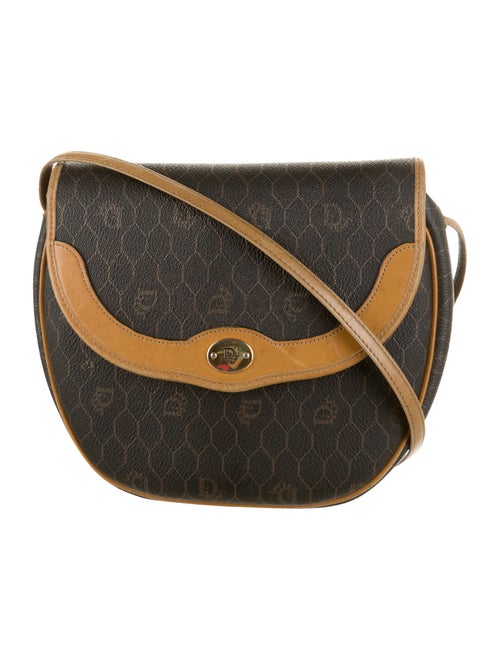 Christian Dior Honeycomb Shoulder Bag gold