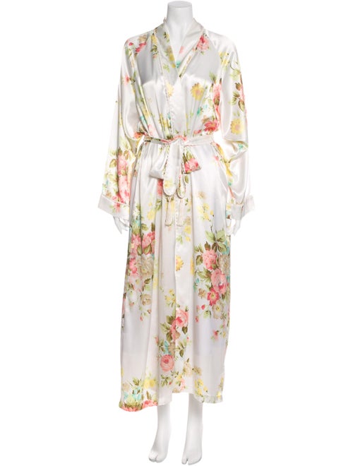 Christian Dior Floral Print Robe