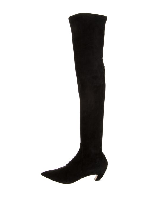 Christian Dior I-Dior Suede Boots Black