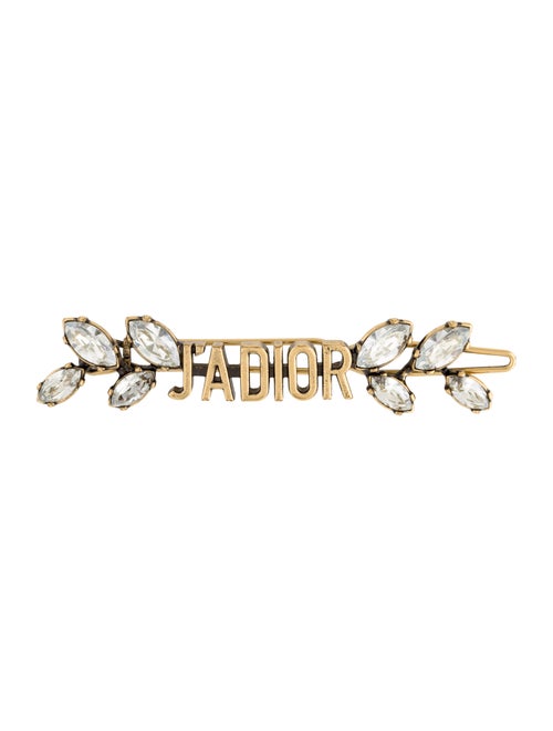 Christian Dior j'Adior Hair Barrette Gold