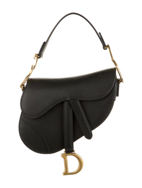 Christian Dior 2019 Mini Saddle Bag Black