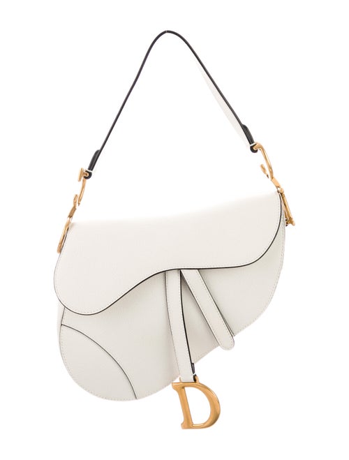 Christian Dior 2019 Saddle Bag White