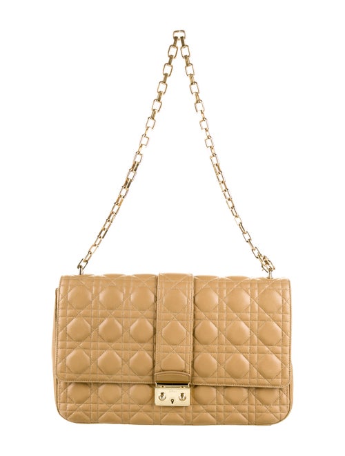 Christian Dior Medium Miss Dior Shoulder Bag Gold