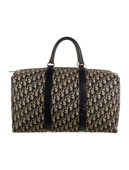 Christian Dior Vintage Diorissimo Duffel Bag Black