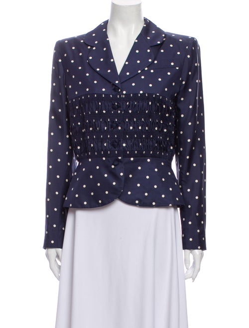 Christian Dior Vintage 2008 Blazer Blue