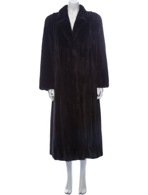 Christian Dior Fur Coat Brown