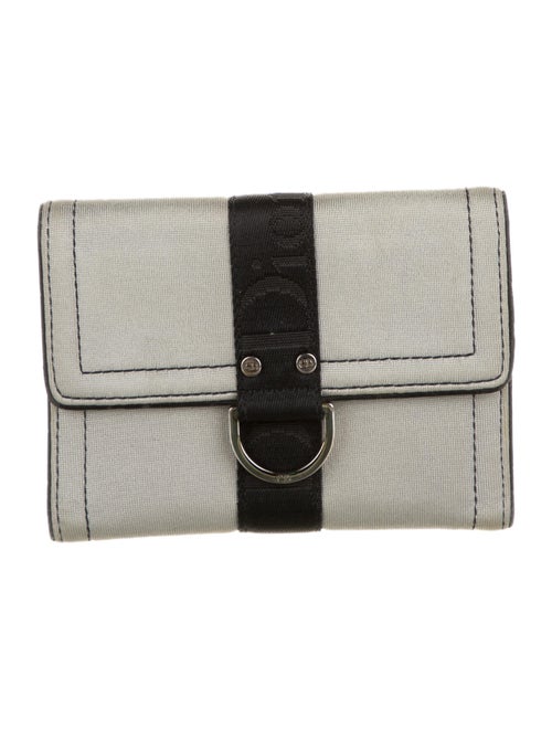 Christian Dior Hardcore Compact Wallet Grey