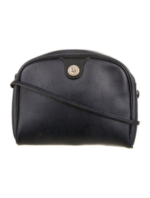 Christian Dior Vintage Honeycomb Crossbody Bag Bla
