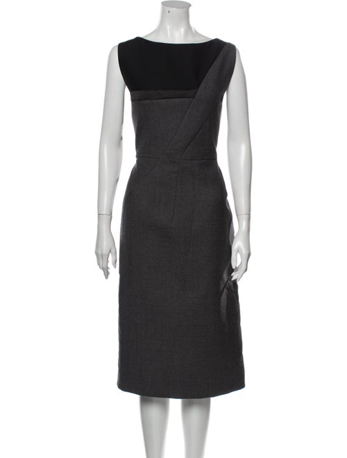 Christian Dior 2013 Knee-Length Dress Wool