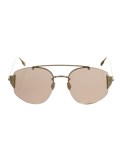 Christian Dior Stronger Reflective Sunglasses Gold