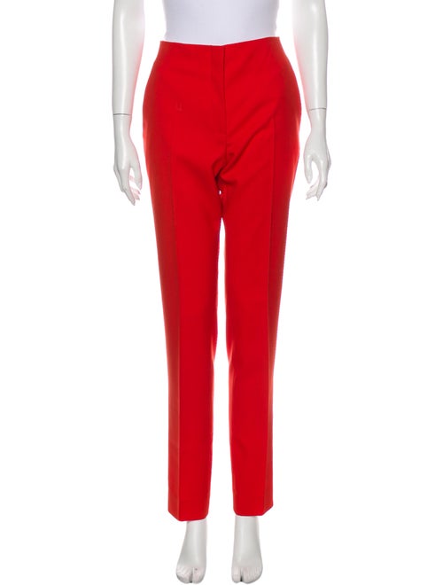 Christian Dior Wool Straight Leg Pants Wool