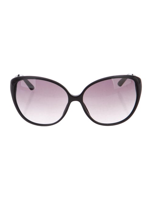 Christian Dior Coquette 1 Round Sunglasses Black