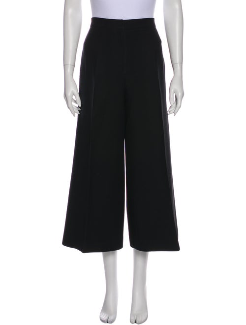 Christian Dior Wool Wide Leg Pants Wool
