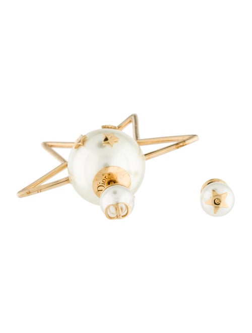 Christian Dior Tribales Earrings Gold