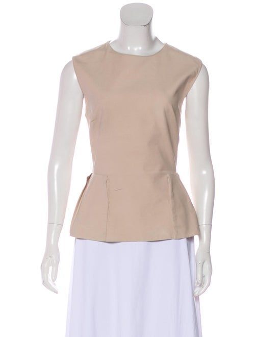 Christian Dior Crew Neck Sleeveless Top