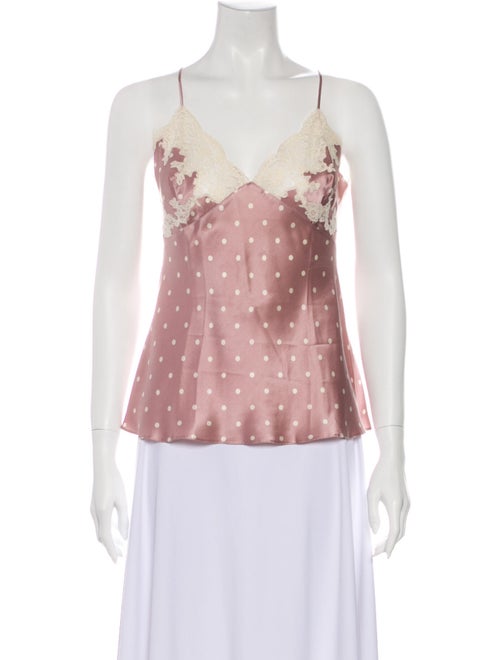 Christian Dior Vintage Silk Top Purple