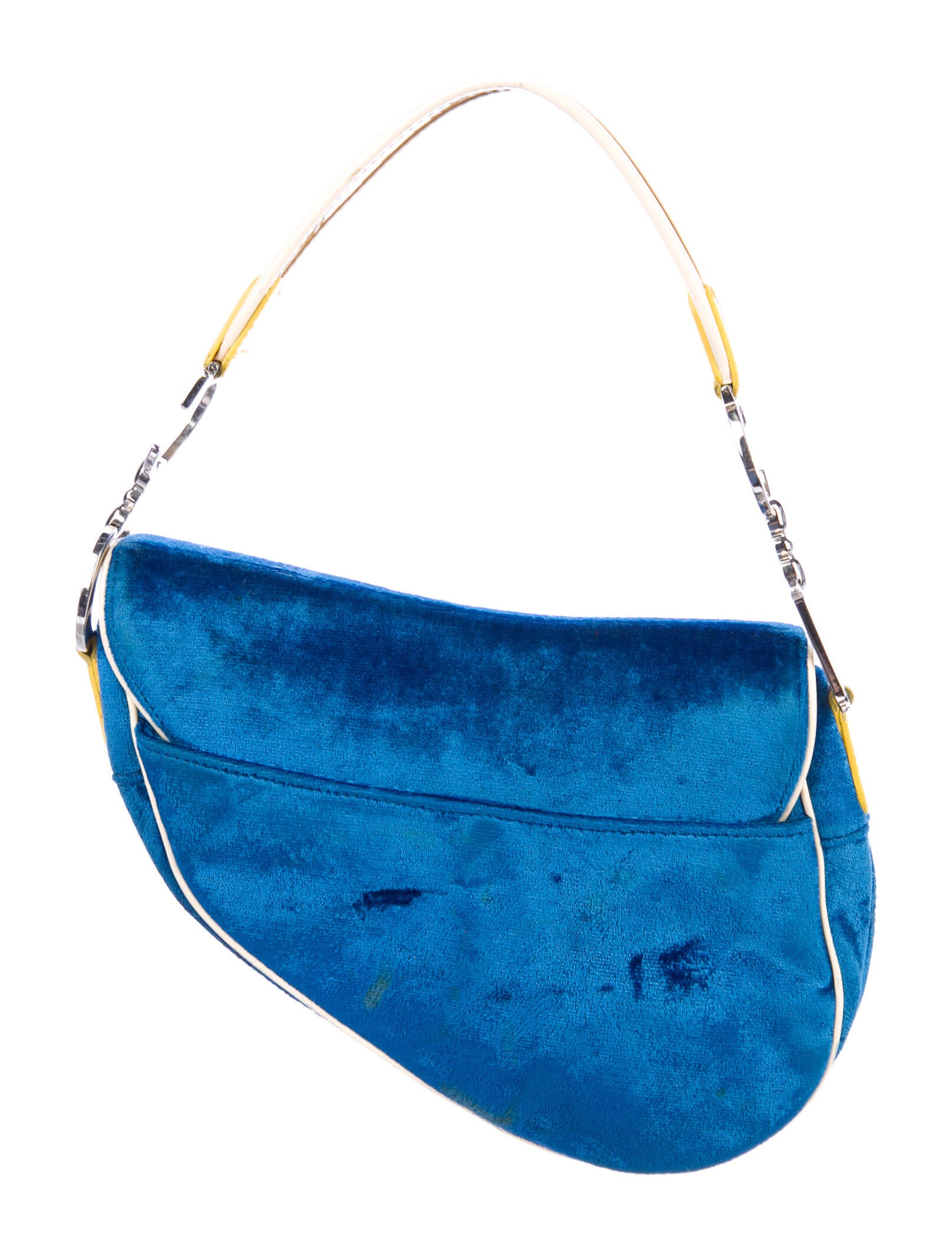 Christian Dior Adiorable 69 Saddle Bag - Blue Shoulder Bags