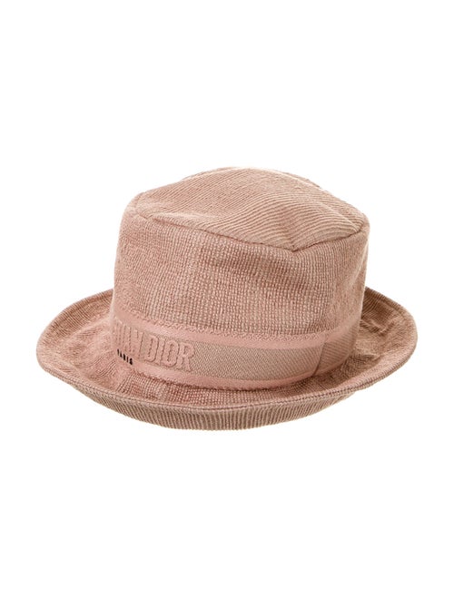 Christian Dior Logo Bucket Hat w/ Tags Mauve