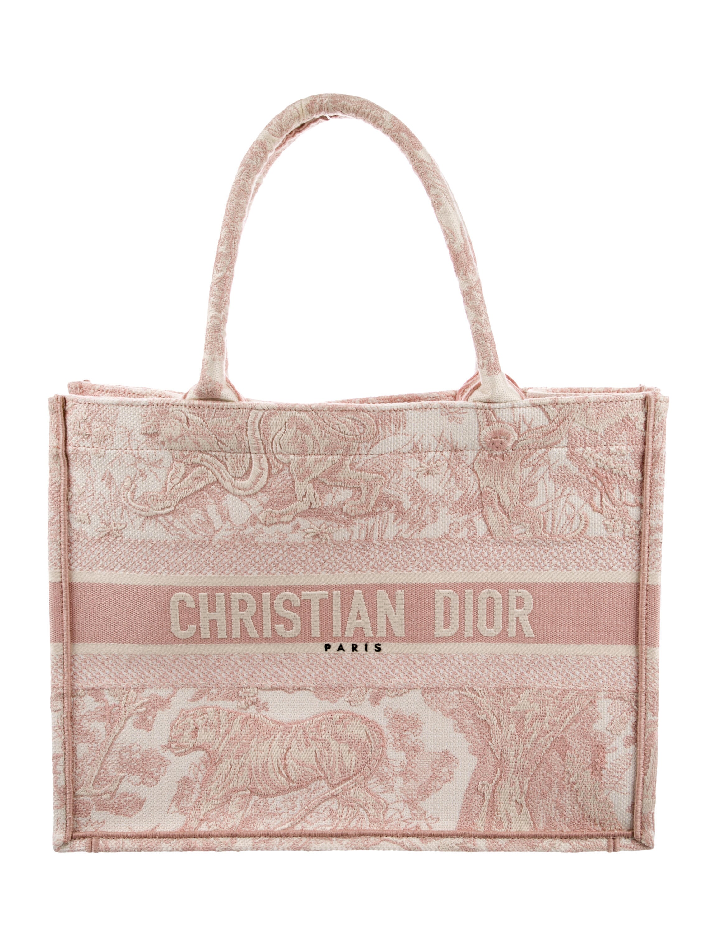 Christian Dior 2020 Small Toile du Jouy Book Tote