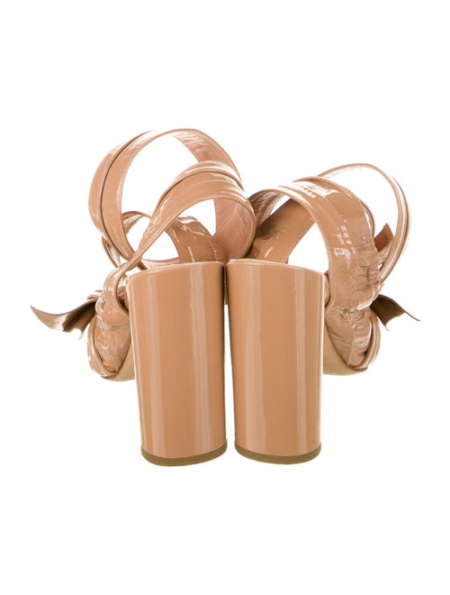 Christian Dior Conquest Patent Leather Slingback Pumps