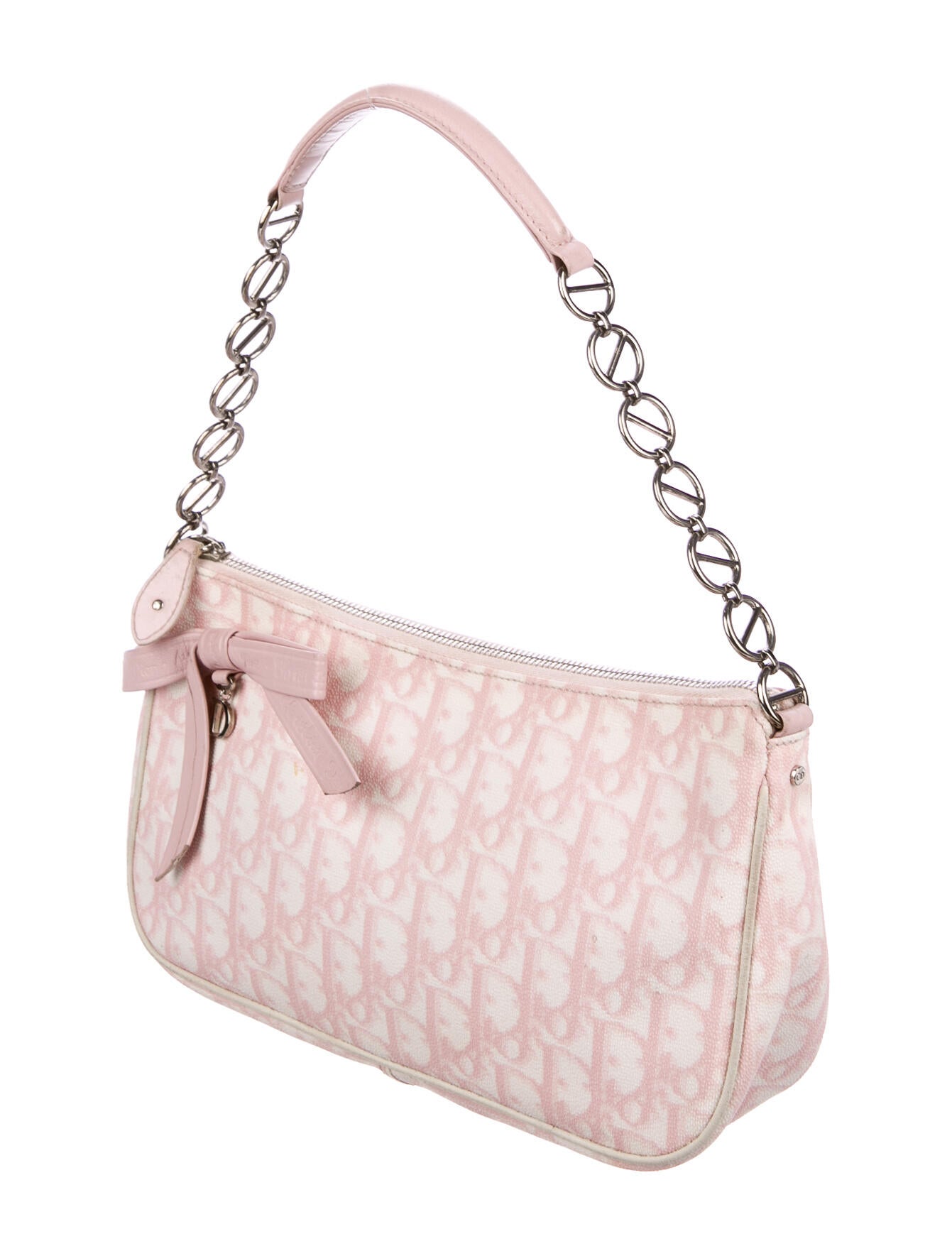 Christian Dior Girly Romantique Handle Bag - Pink Shoulder Bags