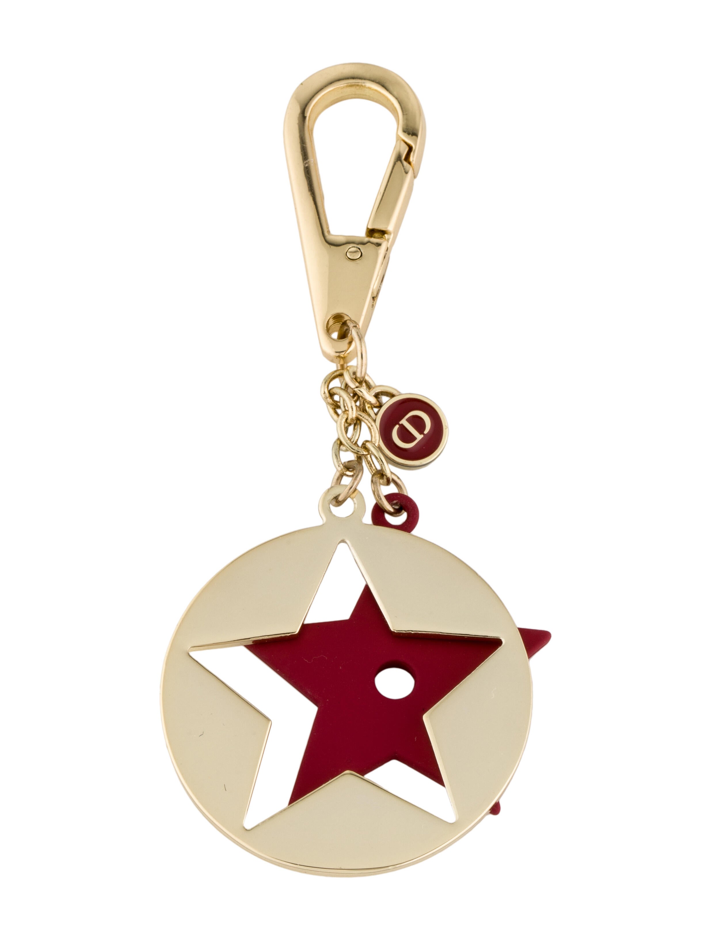 Christian Dior Star Keychain - Gold Keychains, Accessories