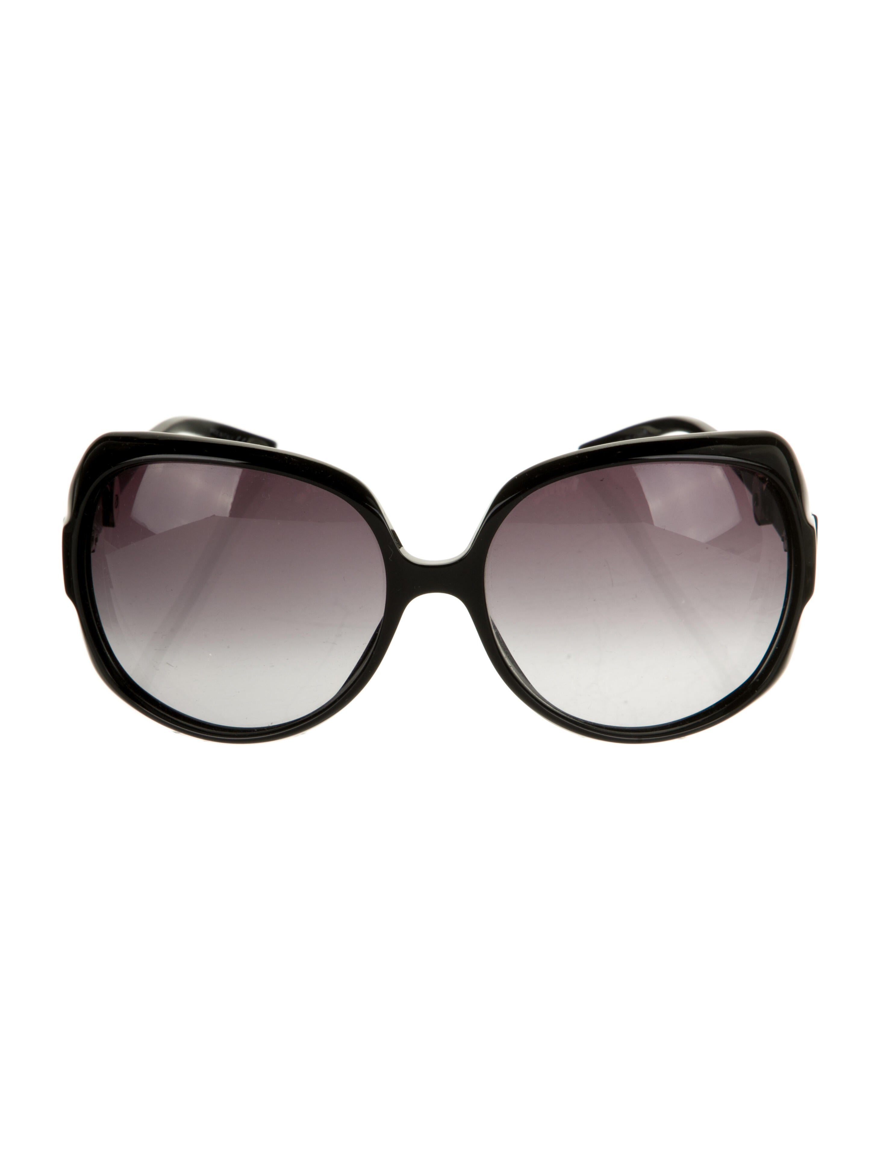 Christian Dior dior mystery 1 Oversize Sunglasses - Black
