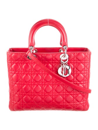 Christian Dior Large Lady Dior Bag