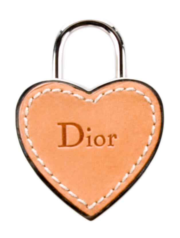 Christian Dior Heart Bag Charm - Neutrals Bag Accessories