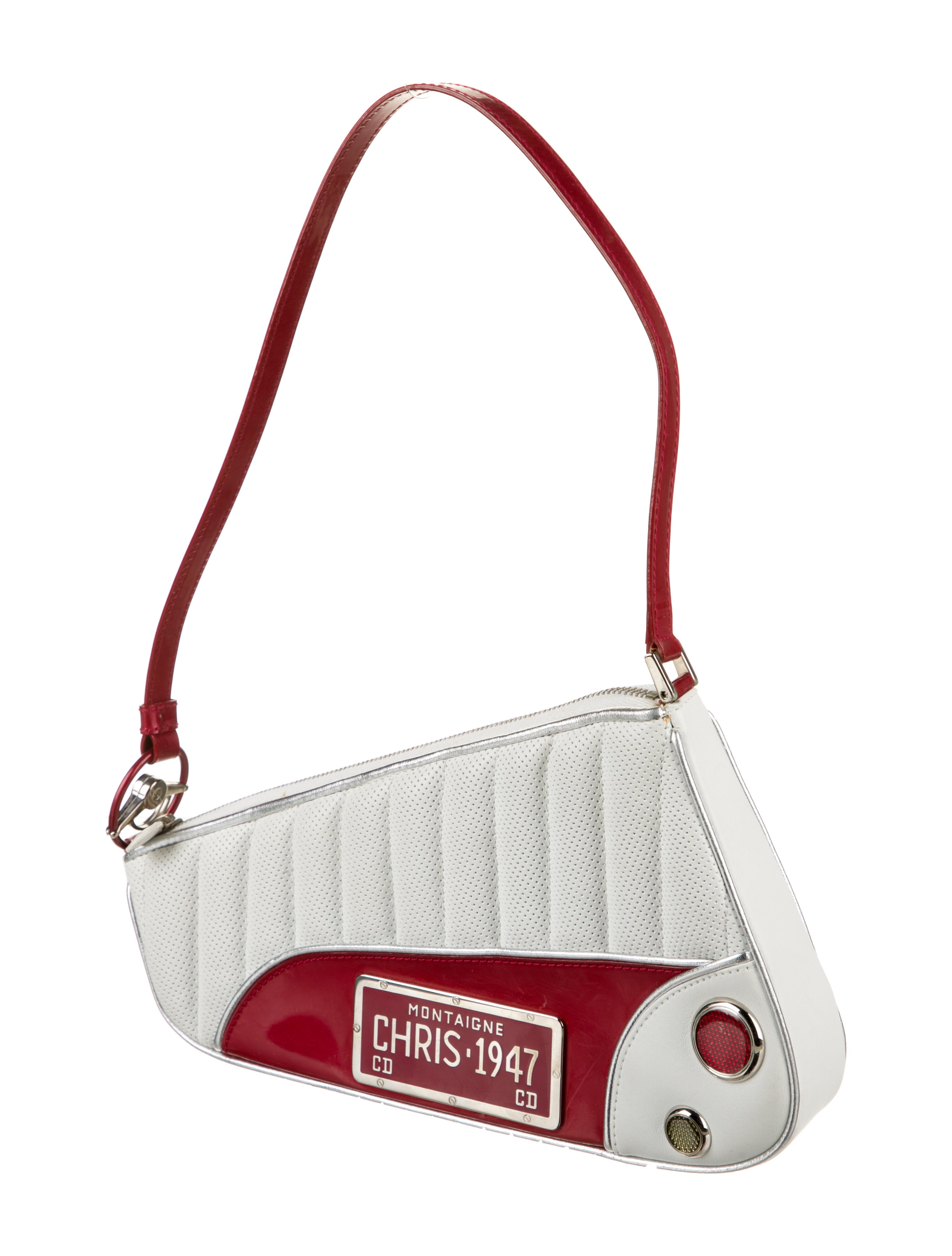 Christian Dior Montaigne Chris 1947 Bag - Neutrals Shoulder Bags