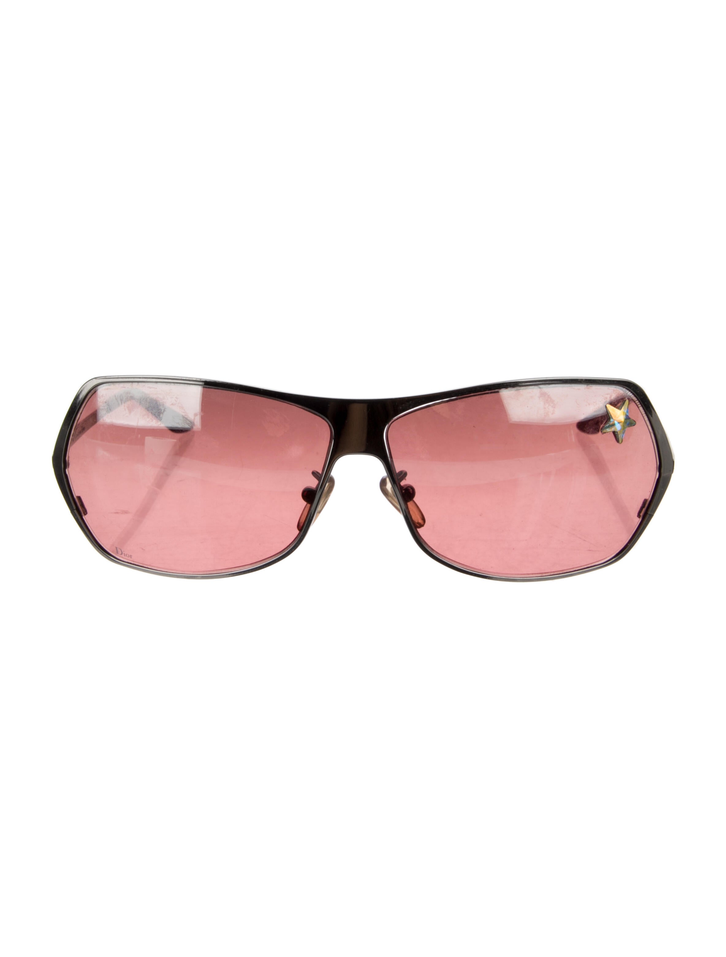 Christian Dior Vintage Dior Secret 2 Sunglasses - Silver