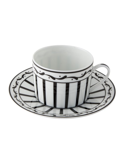 Christian Dior 3-Piece Monsieur Dior Cup & Saucer Set