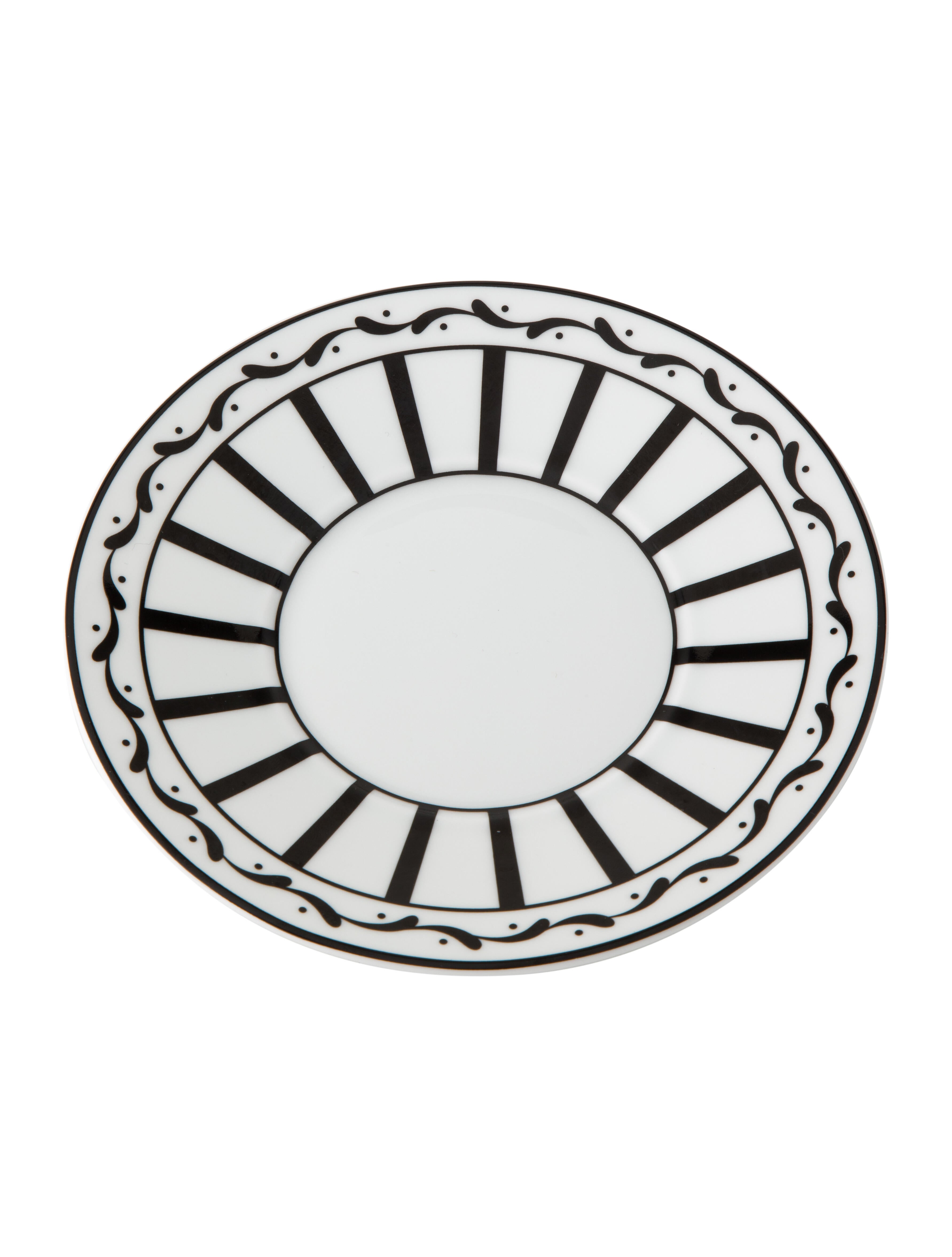 Christian Dior 3-Piece Monsieur Dior Cup & Saucer Set - Black