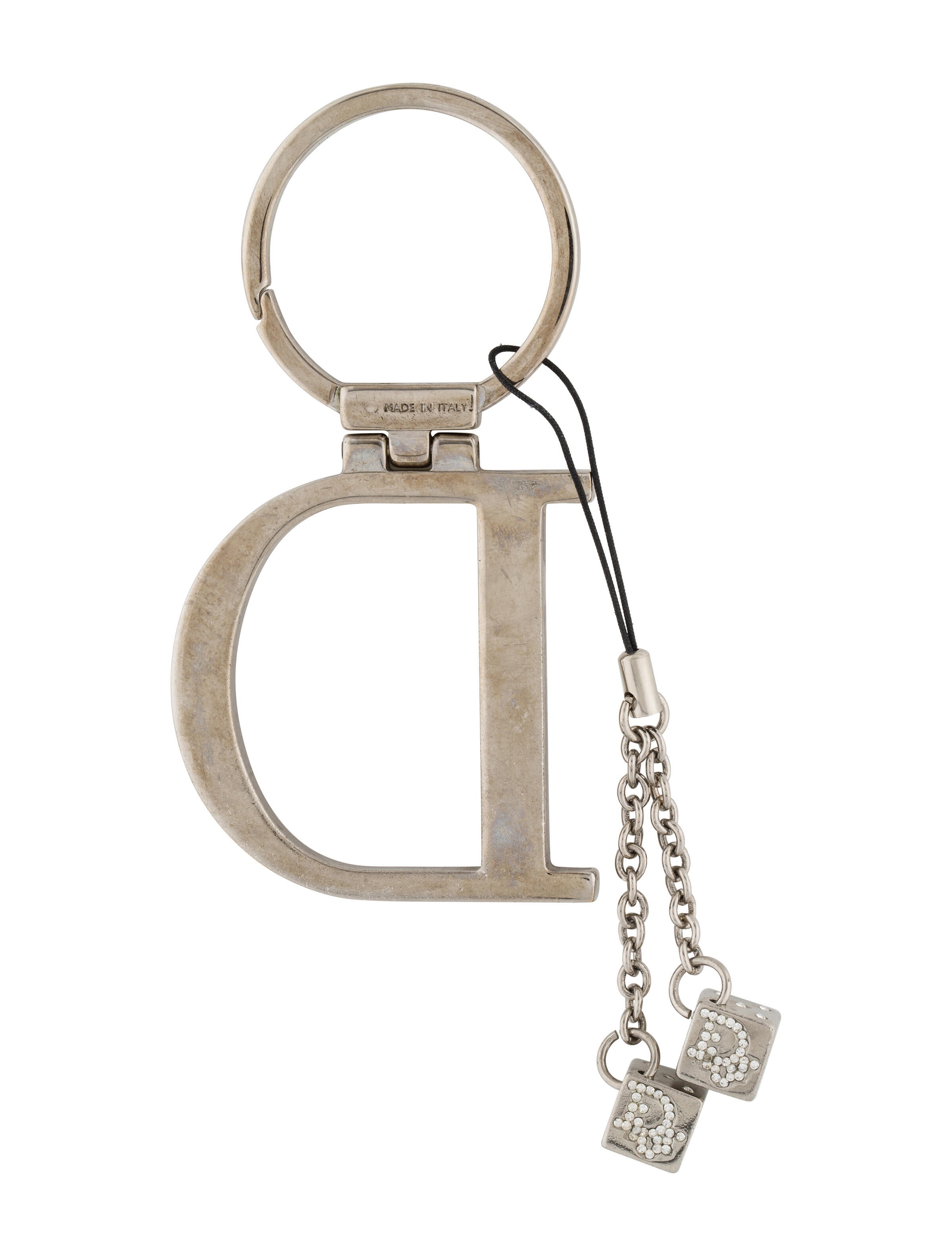 Christian Dior Keychain - Silver Keychains, Accessories