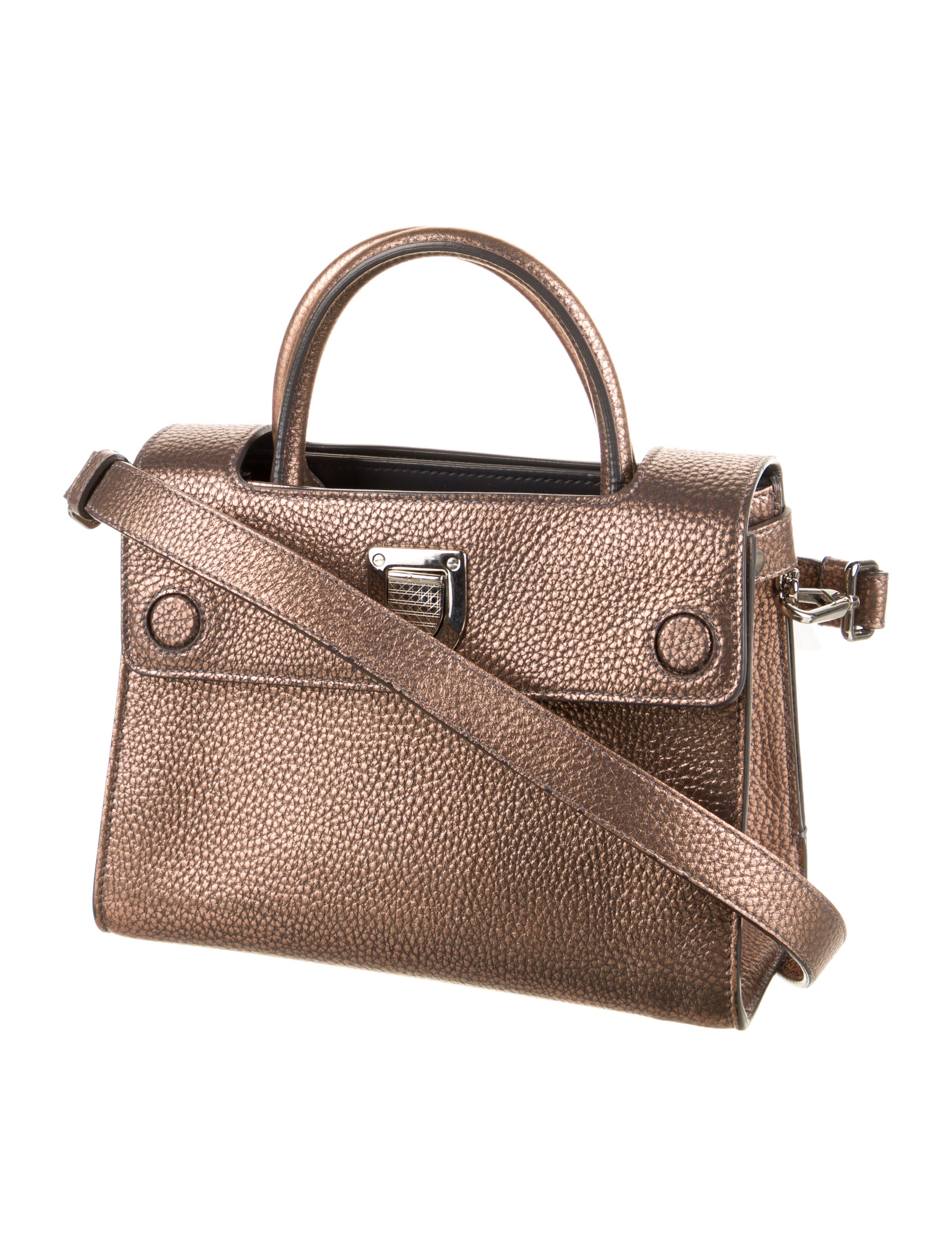 Christian Dior Small Diorever Crossbody Bag Metallic Handle Bags