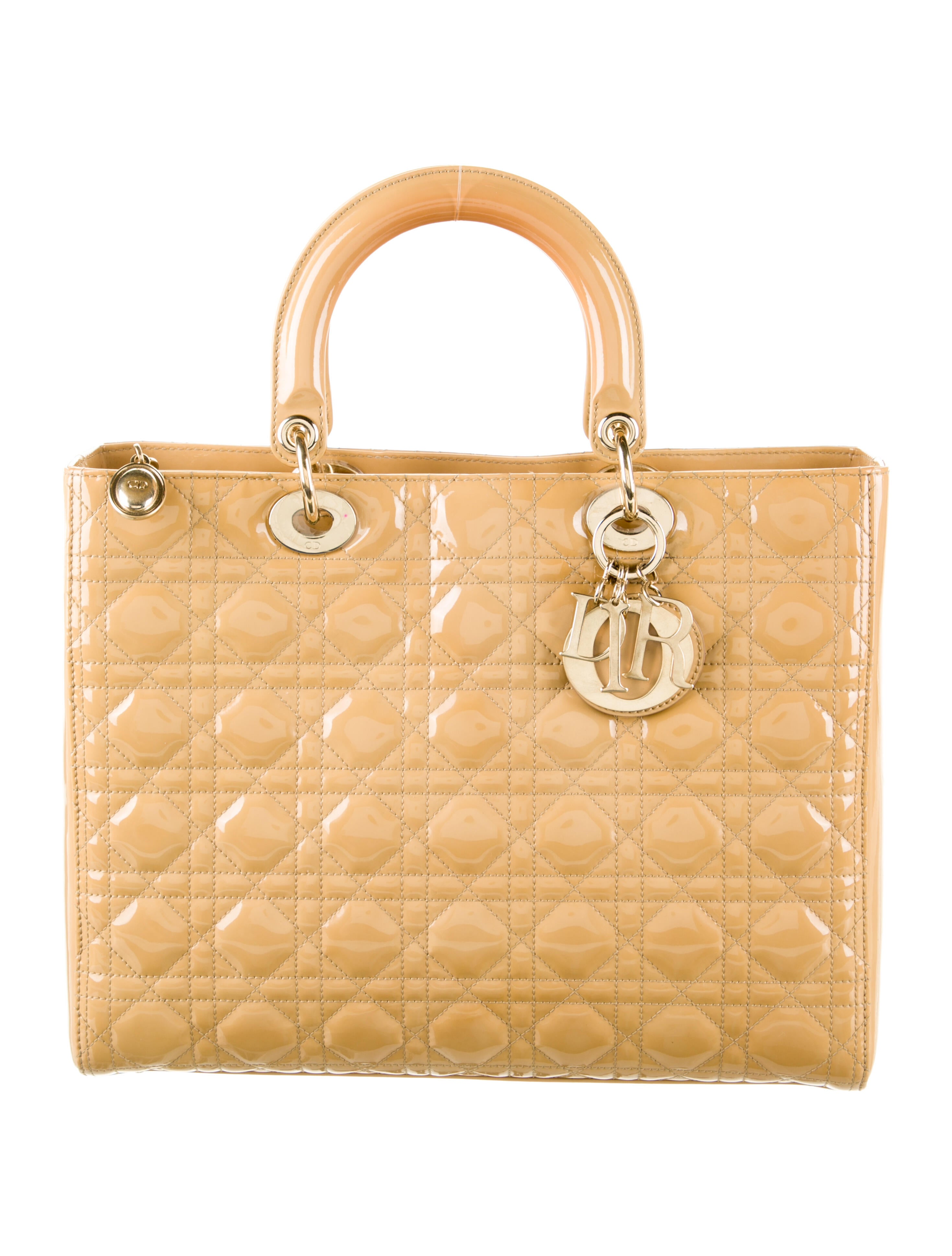 Christian Dior Cannage Large Lady Dior Bag