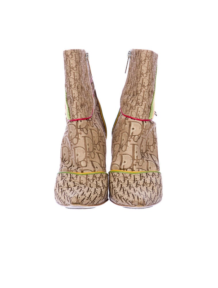 Christian Dior Rasta Boots - Brown Boots, Shoes - CHR22211 | The