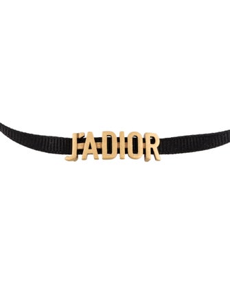 Christian Dior J'Adior Choker Necklace