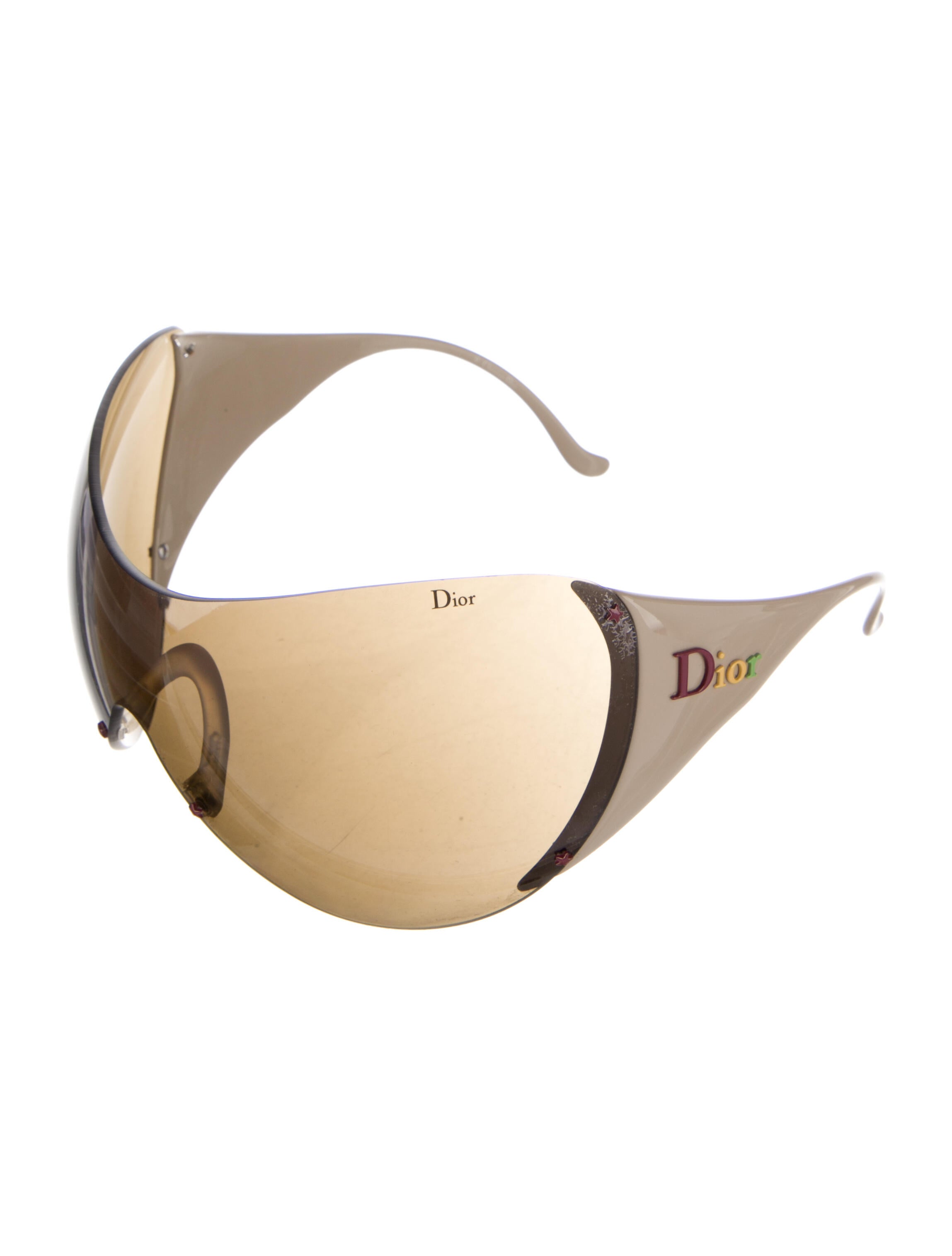 Christian Dior Rasta Shield Sunglasses - Neutrals Sunglasses