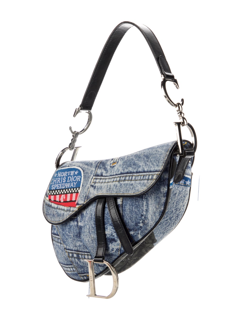 Christian Dior Vintage Miss Diorella Saddle Bag - image 3