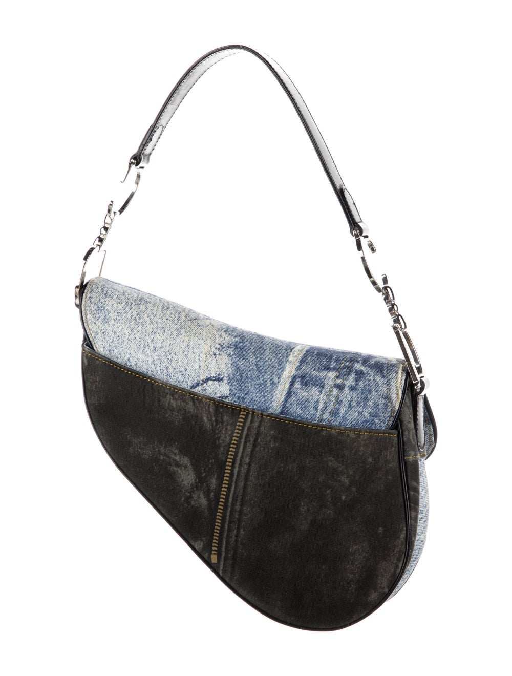 Christian Dior Vintage Miss Diorella Saddle Bag - image 4