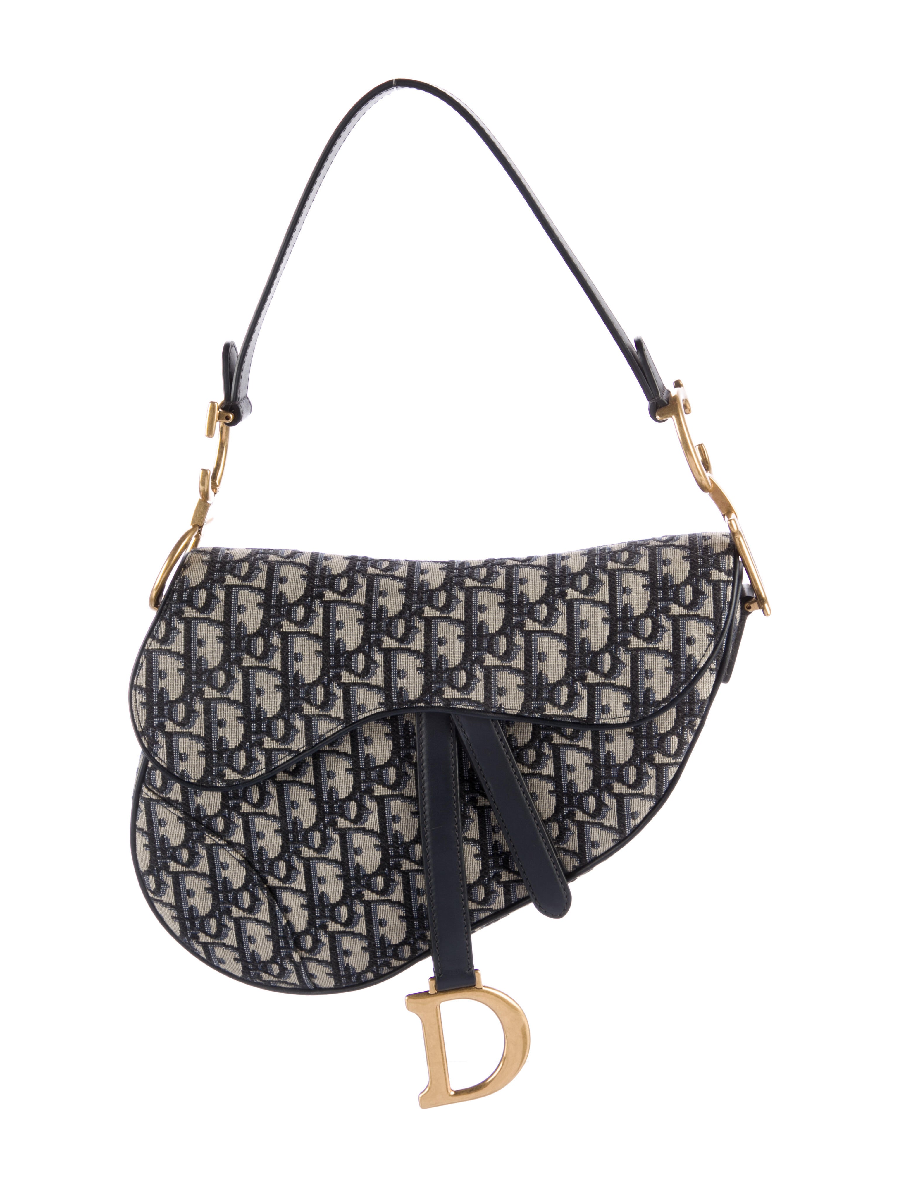 used dior saddle bag