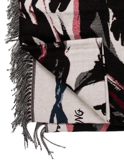 Christian Dior Raymond Pettibon Throw Blanket w/ Tags