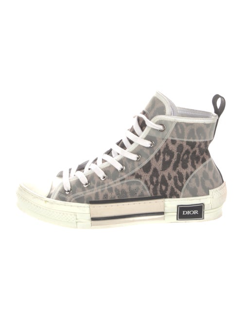 DIOR MEN B23 Leopard Sneakers