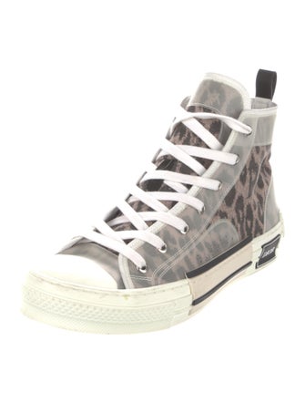 DIOR MEN B23 Leopard Sneakers